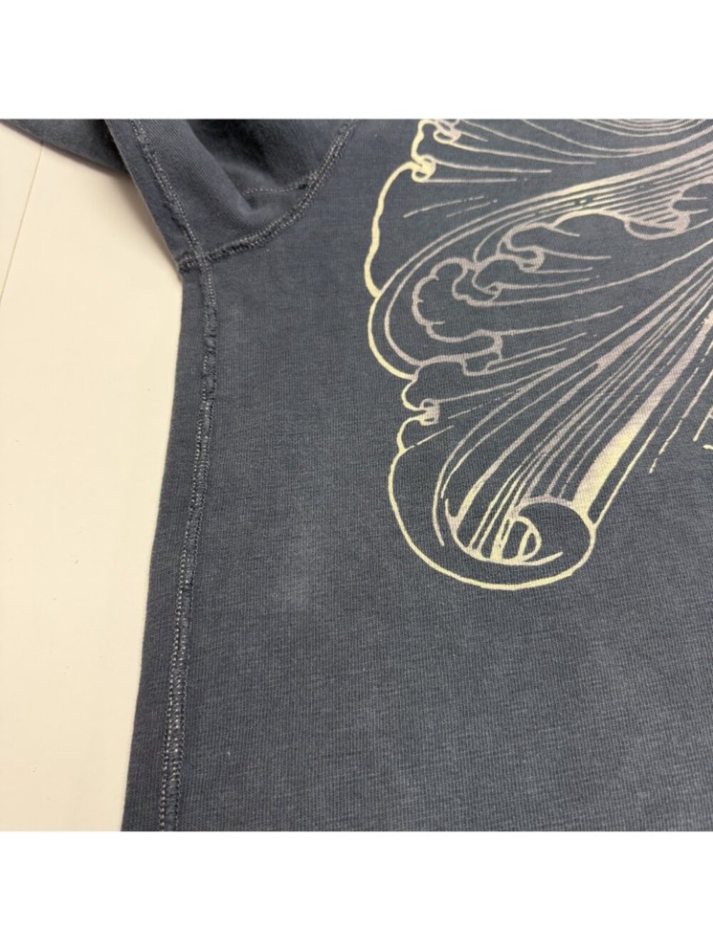 Vintage Gap Round Neck Sweatshirt Mens XL Blue Eagle & Wind Graphic Print - Picture 4 of 10